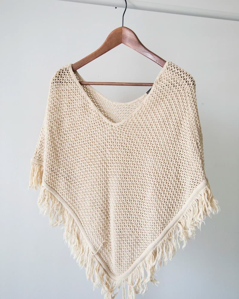 Oversized knit jumper — Cream, image 1 of 1