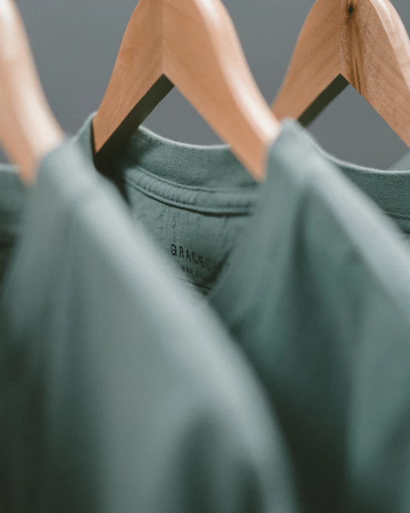 เสื้อยืดย้อมมือ Hand-dyed tee — Sage, image 1 of 1